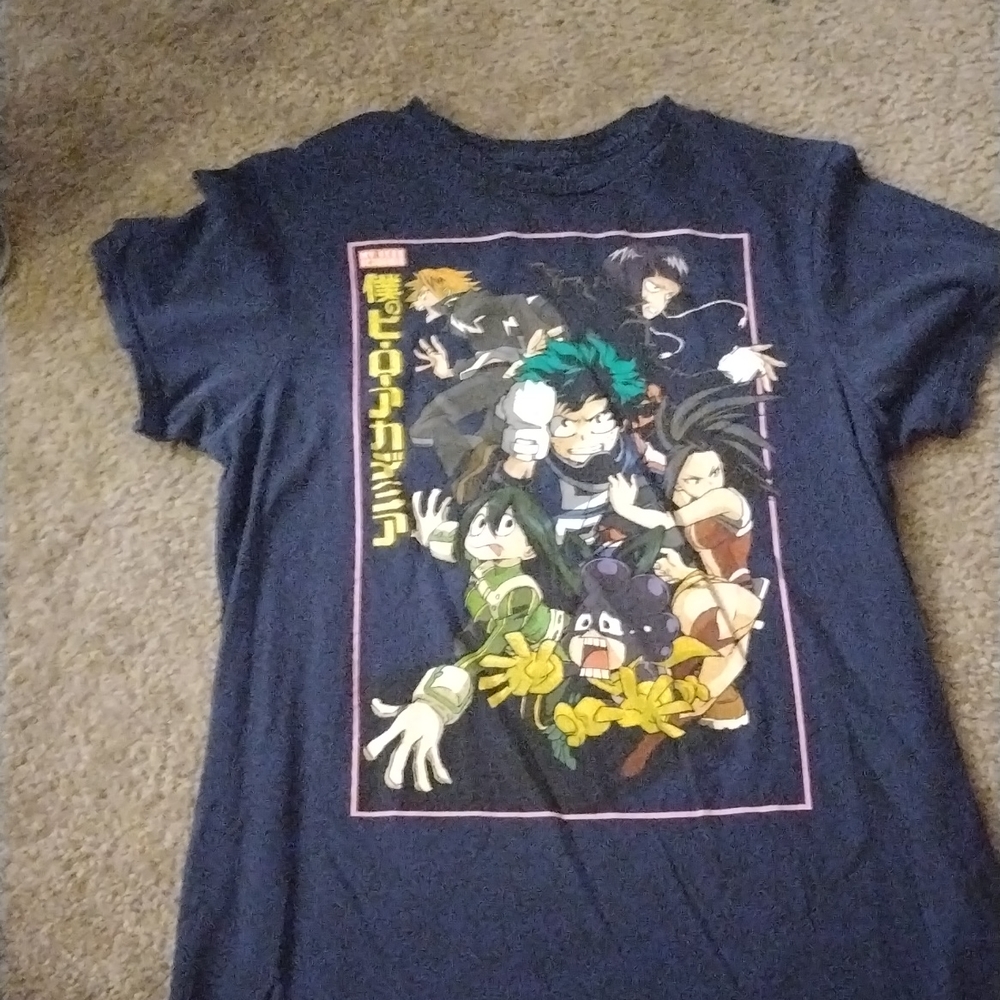 Navy Blue MHA Graphic Tee